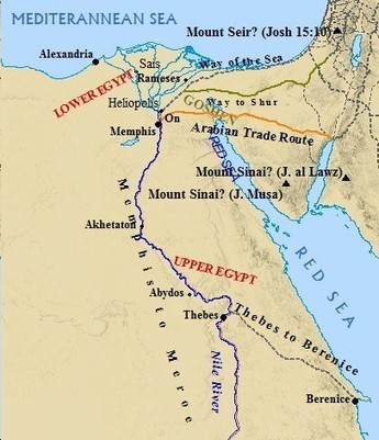 Ancient Egypt Geography | Akhenaten | Scoop.it