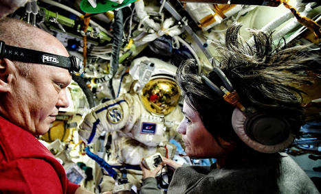 El paseo espacial «ruso» de la astronauta Samantha Cristoforetti | Ciencia-Física | Scoop.it