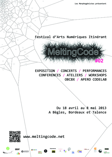 MeltingCode festival Arts Numériques Itinérant - par Les Morphogénistes - 18.04 > 08.05.13 | WEBOLUTION! | Scoop.it