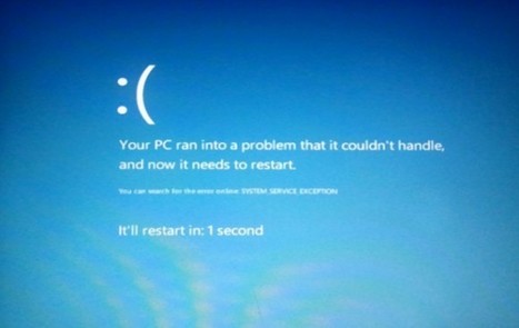 Windows 8 Blue Screen [crash] | business analyst | Scoop.it