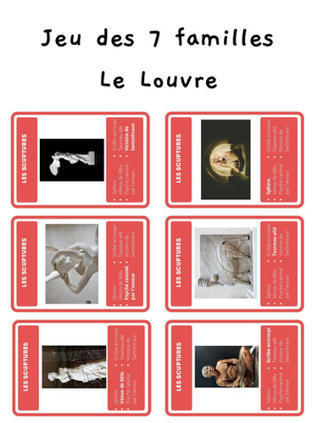 Jeu des 7 familles du Louvre | Arts et FLE | Scoop.it