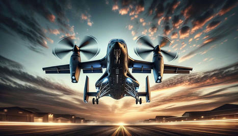 Un audacieux aéronef militaire avec décollage vertical et les hélices qui se replient en vol | Voyages,Tourisme et Transports... | Scoop.it