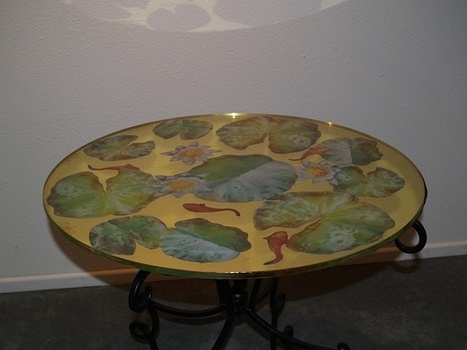 Reverse painting on glass | Decorations & Design | Scoop.it