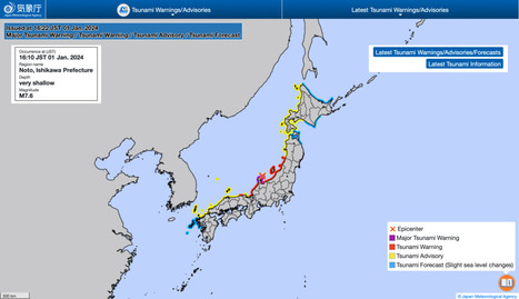 Séisme dans le centre du Japon - recommandations | Japan Tsunami | Scoop.it