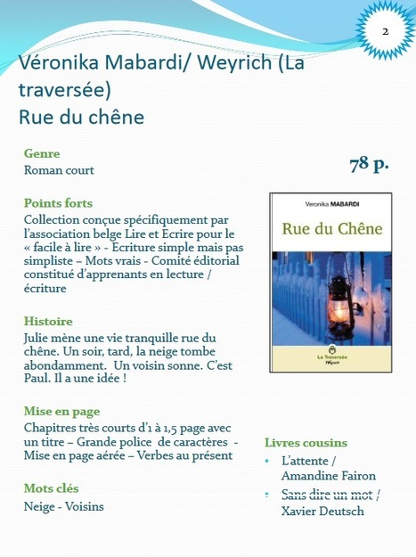 Kit de livres Facile &agrave; lire / Fran&ccedil;oise Sarnowski | Comp&eacute;tences de base, FLE, illettrisme, inclusion num&eacute;rique... | Scoop.it