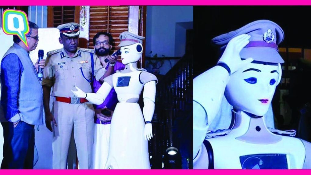 L'Inde vient d'assermenter son premier robot po...