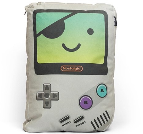 Verso Game Boy Pillows: Now You’re Sleeping with Nostalgia | All Geeks | Scoop.it