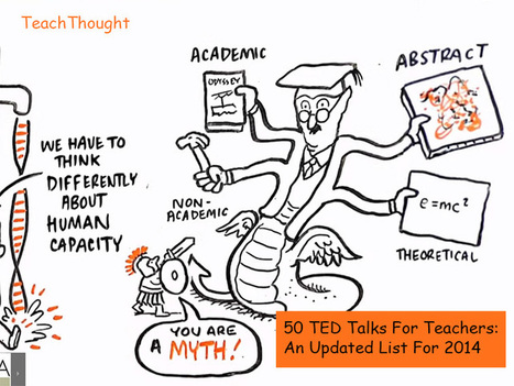 50 Inspiring TED Talks For Teachers: An Updated List For 2014 - TeachThought | E-Learning-Inclusivo (Mashup) | Scoop.it
