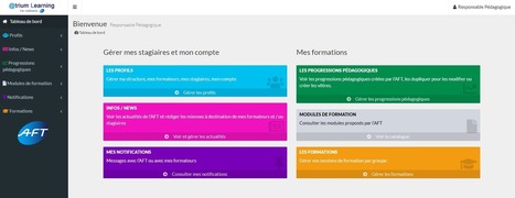 L'AFT ouvre @trium Learning, plateforme de formation individualisée, à ses partenaires | Formation : Innovations et EdTech | Scoop.it