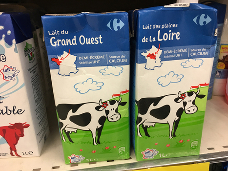 Carrefour régionalise son lait MDD | Lait de Normandie... et d'ailleurs | Scoop.it