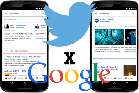 Google Adds Tweets To Its Mobile Search Results | Integrated Marketing PRIMER by Digital Viscosity | Scoop.it