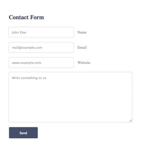 Create a Contact Form in HTML5 and CSS3 for Dummies - Downloadable | CSS3 & HTML5 | Scoop.it