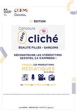 Retour sur le webinaire de présentation du concours #ZéroCliché pour l’égalité filles-garçons | Veille Éducative - L'actualité de l'éducation en continu | Scoop.it