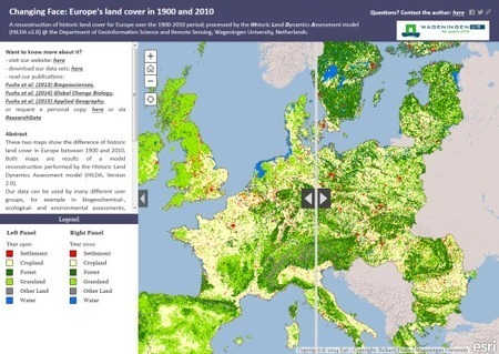 Europe : impressionnante perte de terres arables depuis 1900 (en anglais) | architecture, urbanisme, environnement, paysage, énergie, territoires... : le fil d'actu de la FNCAUE | Scoop.it