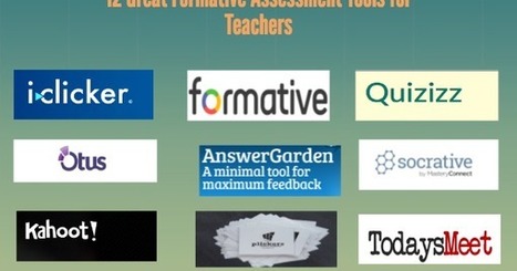 Twelve great formative assessment tools for teachers ~ Educational Technology and Mobile Learning | Creative teaching and learning | Scoop.it