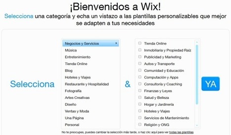 Cómo crear una página web con Wix | Las TIC y la Educación | Scoop.it