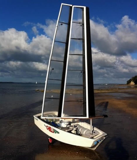 Oracle Racing wing rig an Oppie | The Daily Sail | Wing sail technology | Scoop.it