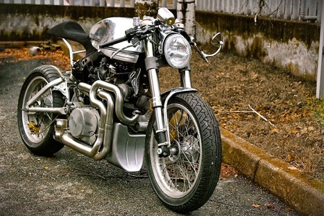 Yamaha TR1 Cafe Racer "Fireball" - Grease n Gasoline | Cars | Motorcycles | Gadgets | Scoop.it
