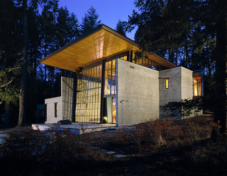 Maison de campagne Chicken Point Cabin par Olson Kundig Architects | Rendons visibles l'architecture et les architectes | Scoop.it
