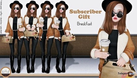 Breakfast Pose With Coffee and Donut Box Subscriber Gift by Label Motion | Teleport Hub - Second Life Freebies | Second Life Freebies | Scoop.it