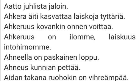 Bazaar: Tutuimmat sanonnat, sananlaskut, sananparret | 1Uutiset - Lukemisen tähden | Scoop.it