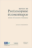 Revue de Philosophie Économique 16 (2015) /1 : Justice et environnement | Les Livres de Philosophie | Scoop.it