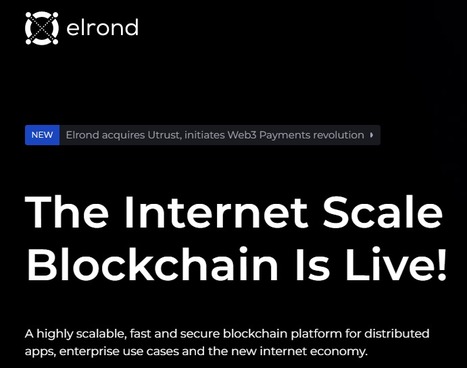 What is Elrond Blockchain technology? | Education, Health, B2B, DIY Guide, Solar Energy, Reducing Energy Bills, Wholesale, Retail, Real Estate | Scoop.it