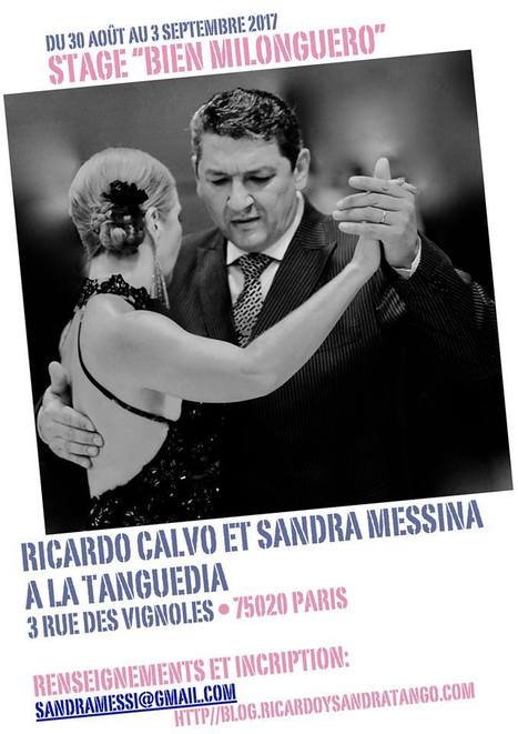 Ricardo Calvo y Sandra Messina en Paris | Mundo Tanguero | Scoop.it