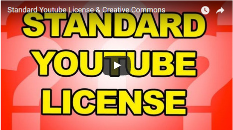 Licencia estándar de YouTube vs. Creative Commons | TIC & Educación | Scoop.it