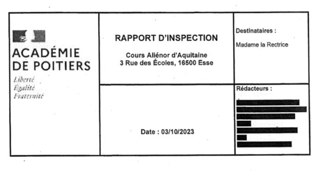&Eacute;cole hors contrat du r&eacute;seau Excellence Ruralit&eacute;s : deux rapports d&rsquo;inspection accablants pour un coll&egrave;ge charentais | Pr&eacute;vention de la d&eacute;linquance, Pr&eacute;vention de la radicalisation | Scoop.it