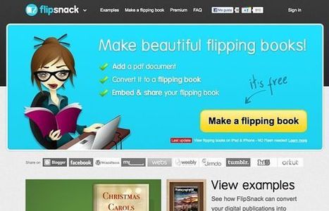 FlipSnack, para crear libros virtuales a partir de archivos PDF.- | Al calor del Caribe | Scoop.it
