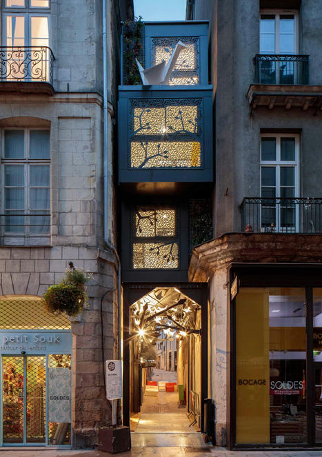 Tiny House in Nantes: Eingeklemmt auf fünf Metern Höhe | Nantes, Gehen Sie Auf Reisen ! | Scoop.it