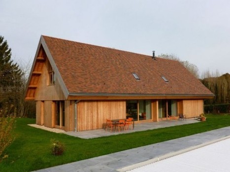 [inspiration] Une maison francilienne inspirée des granges de la région | Build Green, pour un habitat écologique | Scoop.it