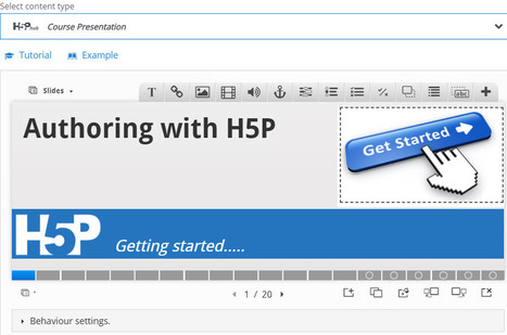 H5P's Course Presentation feature | Moodle and Web 2.0 | Scoop.it