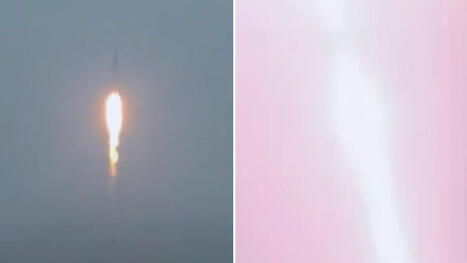 Spektakul&auml;rer Moment in China: Blitz schl&auml;gt kurz nach dem Start in Weltraum-Rakete ein | Kompass-Aktuell | Scoop.it