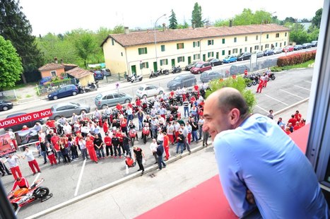 video - Ducati welcomes the new CEO, Claudio Domenicali | Desmopro News | Scoop.it