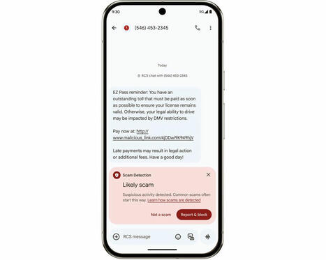 Google has a solution for those ‘unpaid toll’ text scams. | Avoid Internet Scams and ripoffs | Scoop.it