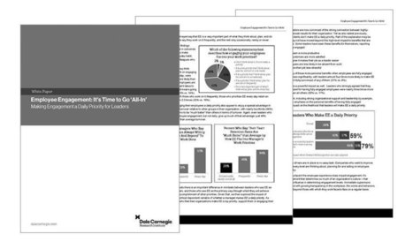 Employee Engagement: It's Time to Go 'All In' | Retain Top Talent | Scoop.it