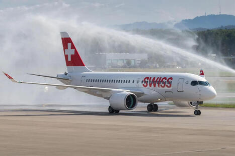 Swiss va d&eacute;manteler deux Airbus A220-100 pour fournir des pi&egrave;ces au reste de sa flotte | AERONAUTIQUE NEWS - AEROSPACE POINTOFVIEW - AVIONS - AIRCRAFT | Scoop.it