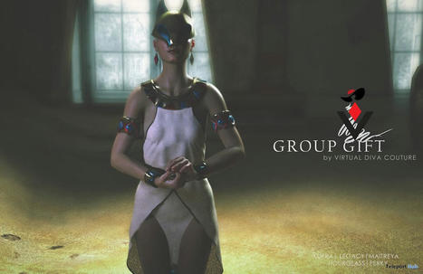Nefertary Set October 2021 Group Gift by Virtual Diva Couture | Teleport Hub - Second Life Freebies | Second Life Freebies | Scoop.it