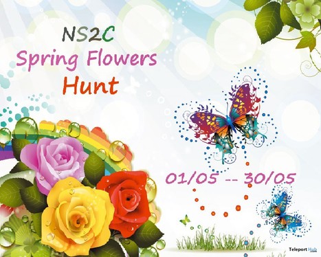 NS2C Spring Flowers Hunt | Teleport Hub - Second Life Freebies | Teleport Hub | Scoop.it