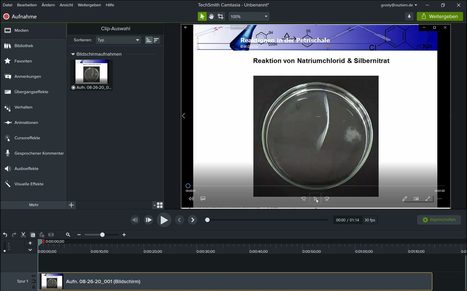 Videoproduktion mit der Software Camtasia von TechSmitch – ein Tipp für Schulen | Digitale Schule im 21. Jahrhundert | Anwendung – Medien und Informatik | Scoop.it