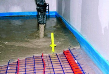 BÉTON PRÊT À L’EMPLOI : Une chape fluide encore plus performante | Build Green, pour un habitat écologique | Scoop.it