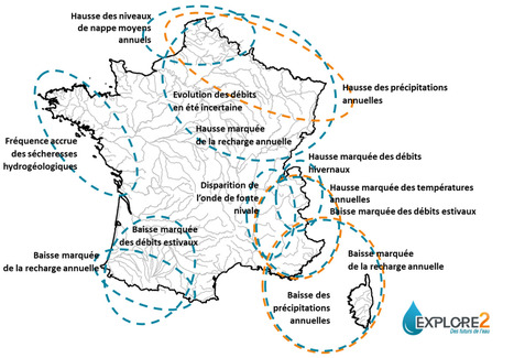 Eau et changement climatique&nbsp;: &eacute;tat des lieux et perspectives &ndash; | EnvirEAU | Scoop.it