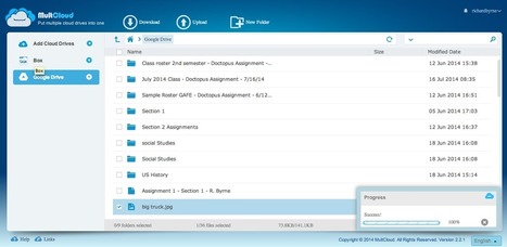 MultCloud Provides a Single Dashboard for All of Your Cloud Storage Accounts | Education 2.0 & 3.0 | Scoop.it