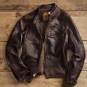 Restoration Hardware & Schott NYC - Vintaged Cafe Racer Motorcycle Jacket | Ductalk: What's Up In The World Of Ducati | Scoop.it