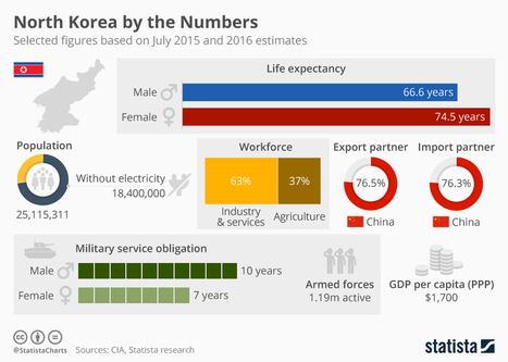 Infographic: North Korea by the Numbers | Human Interest | Scoop.it