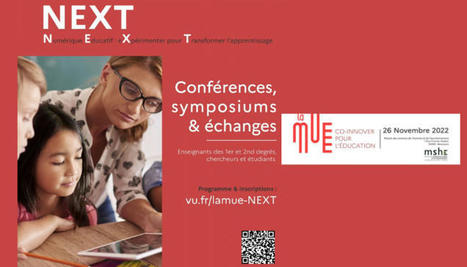 26/11/22 - Besançon et à distance - « Journée du numérique éducatif » à l’Université de Franche-Comté | Formation : Innovations et EdTech | Scoop.it