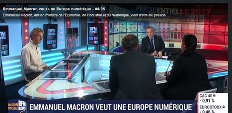 Emmanuel Macron veut une Europe numérique | UseNum - Europe | Scoop.it