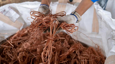 Recyclage du cuivre&nbsp;: la France en retard | ECONOMIE CIRCULAIRE, ECONOMIE DE LA FONCTIONNALITE | Scoop.it